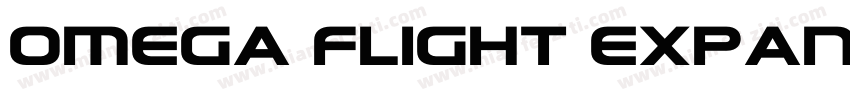 Omega Flight Expanded Regular字体转换